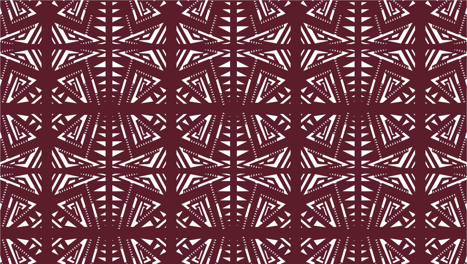 Parasoleil™ V-Maze© pattern displayed with a burgundy color overlay