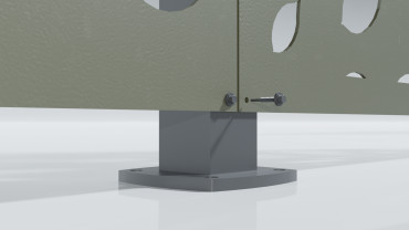 Rendering of Parasoleil™ Direct Mount Hardware